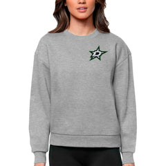 NHL Dallas Stars Antigua Women's Victory Crewneck Pullover Sweatshirt