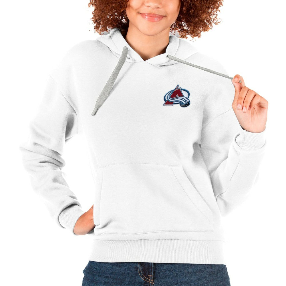 NHL Colorado Avalanche Antigua Women's Victory Pullover Hoodie