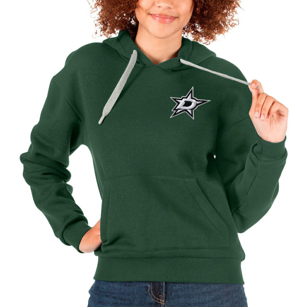 NHL Dallas Stars Antigua Women's Victory Pullover Hoodie