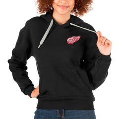 NHL Detroit Red Wings Antigua Women's Victory Pullover Hoodie
