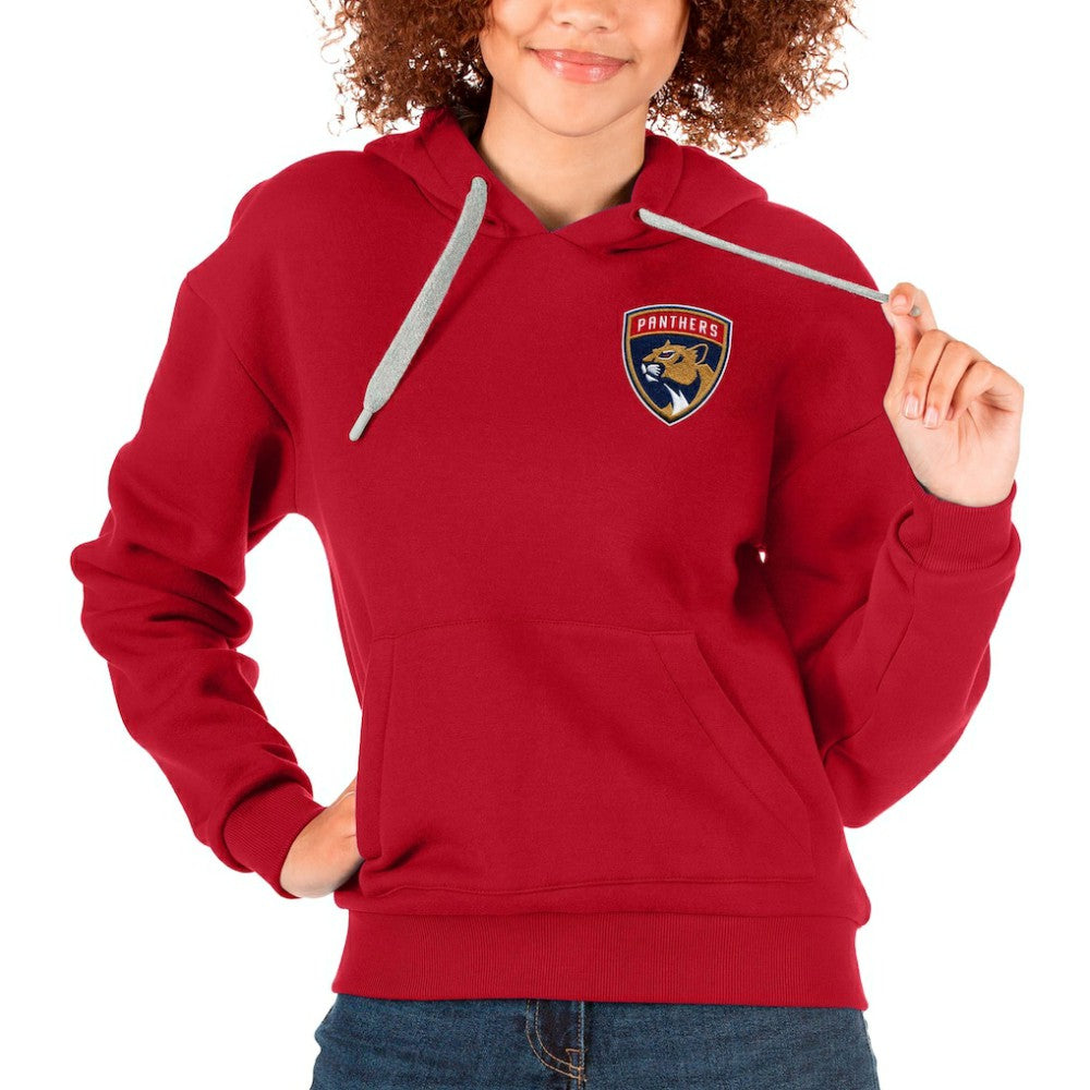 NHL Florida Panthers Antigua Women's Victory Pullover Hoodie