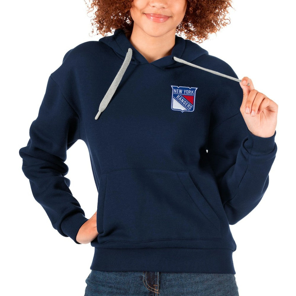 NHL New York Rangers Antigua Women's Victory Pullover Hoodie