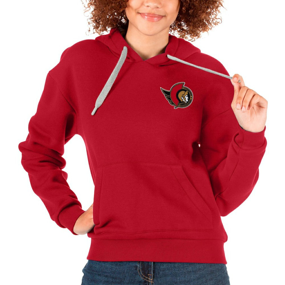 NHL Ottawa Senators Antigua Women's Victory Pullover Hoodie