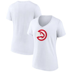 Atlanta Hawks Women's Logo V-Neck T-Shirt