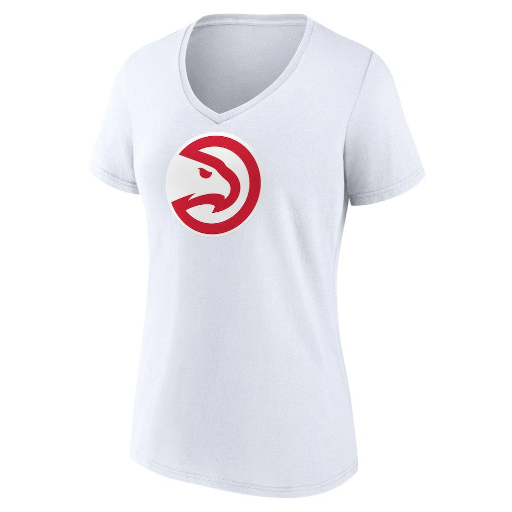Atlanta Hawks Women's Logo V-Neck T-Shirt