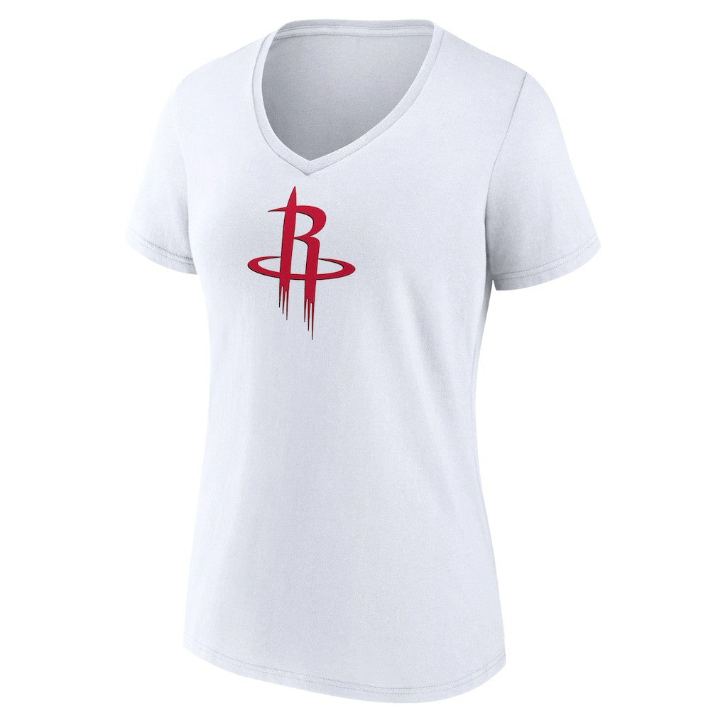 Houston Rockets Women's Logo V-Neck T-Shirt