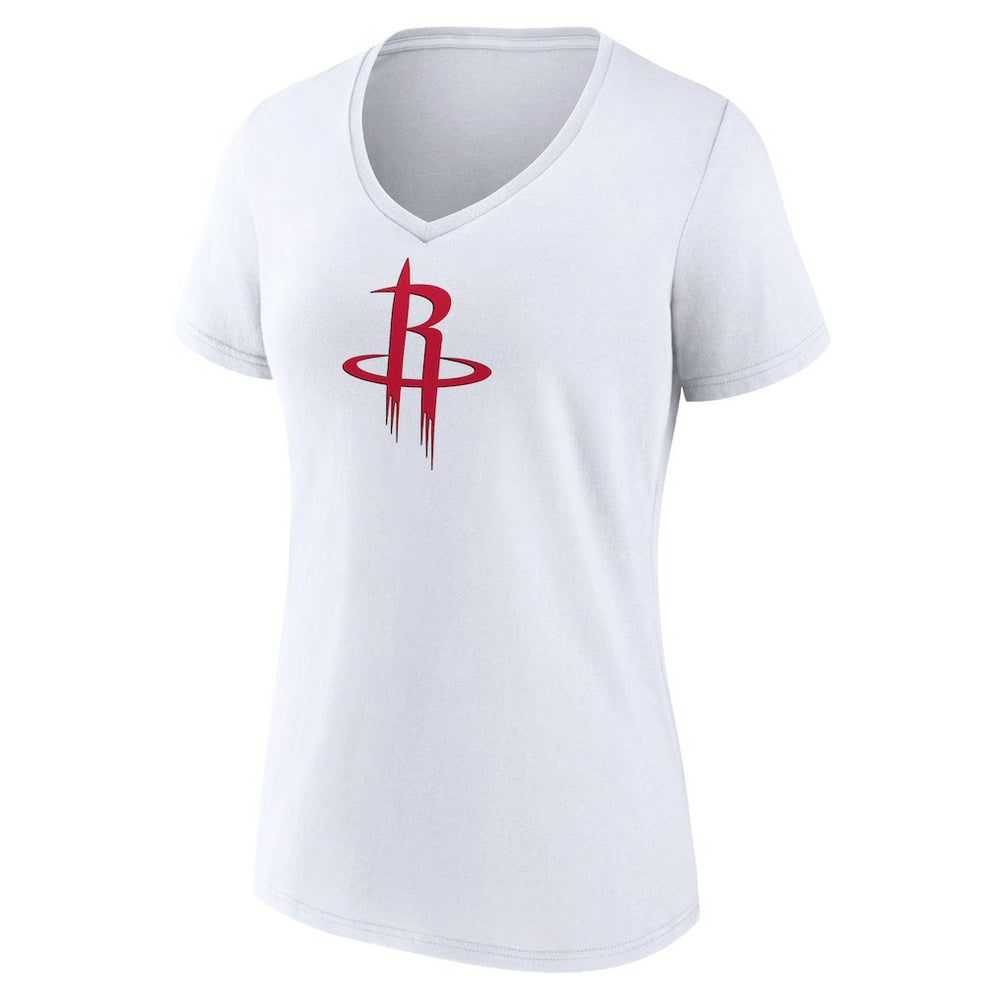 Houston Rockets Women's Logo V-Neck T-Shirt