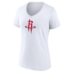 Houston Rockets Women's Logo V-Neck T-Shirt