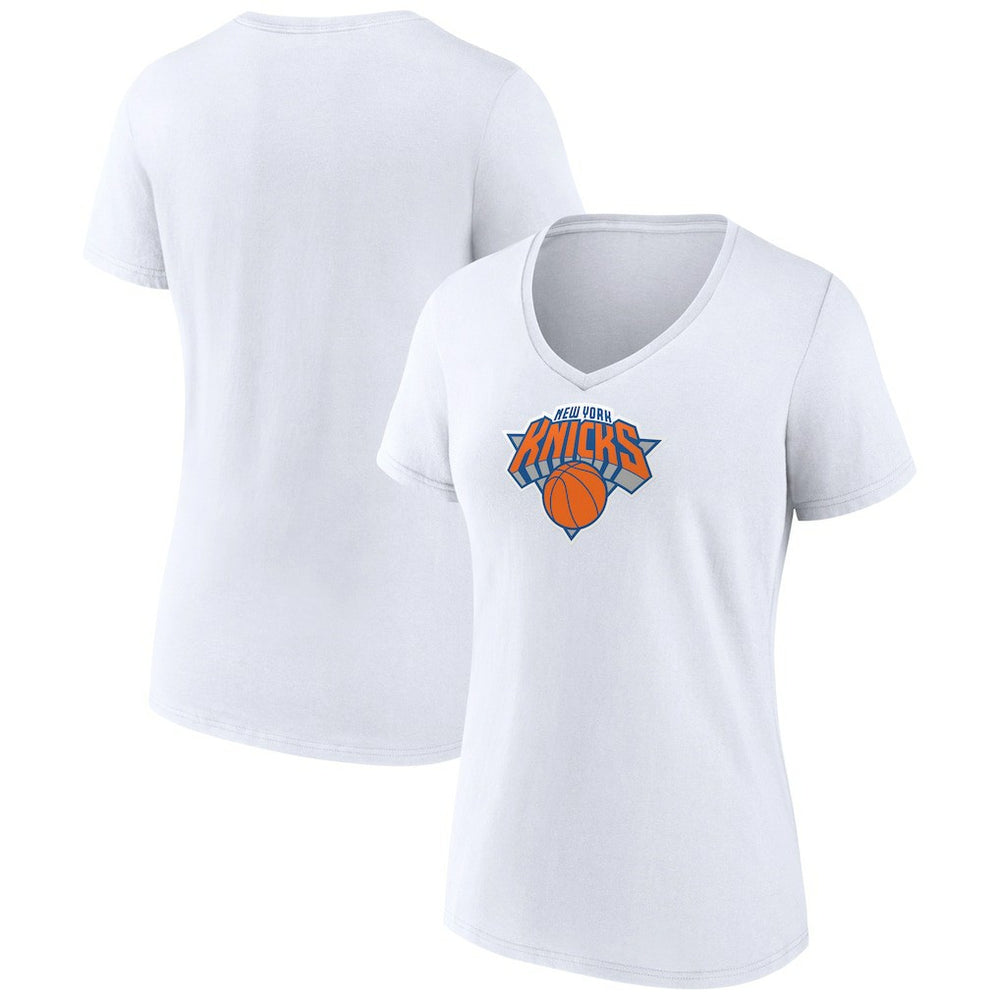 New York Knicks Women's Logo V-Neck T-Shirt