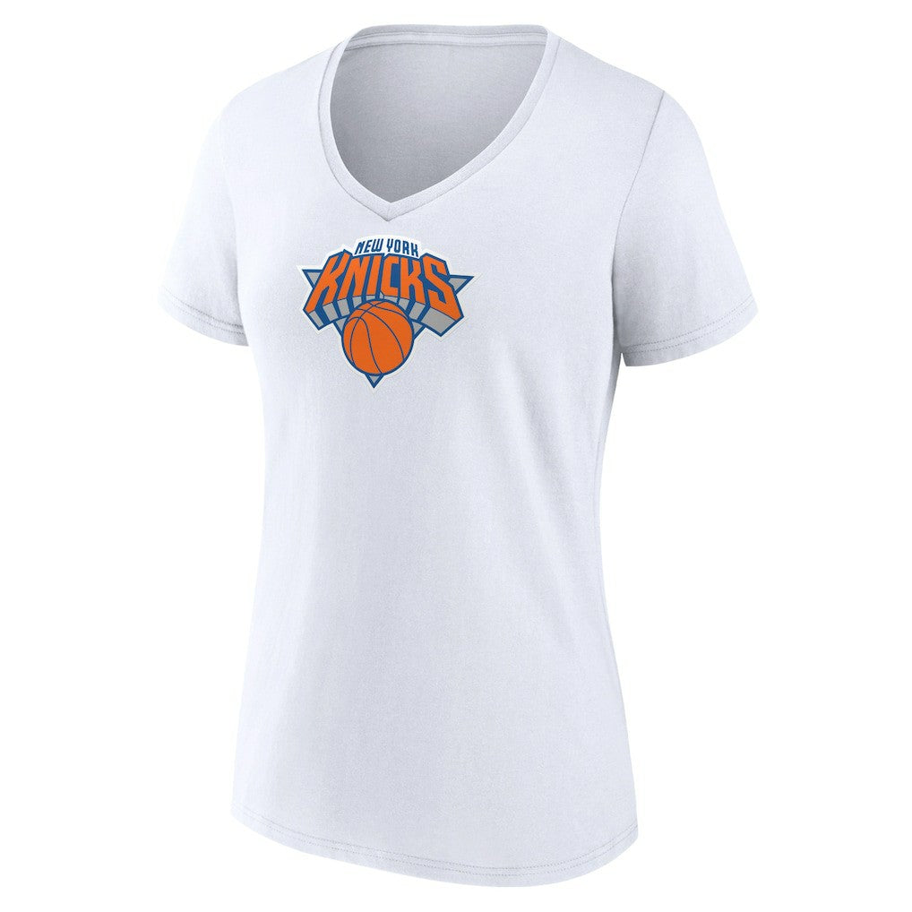 New York Knicks Women's Logo V-Neck T-Shirt