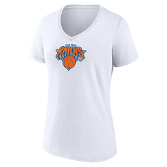 New York Knicks Women's Logo V-Neck T-Shirt