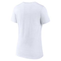 New York Knicks Women's Wordmark V-Neck T-Shirt