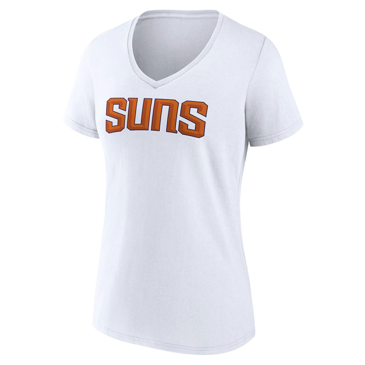 Phoenix Suns Women's Wordmark V-Neck T-Shirt