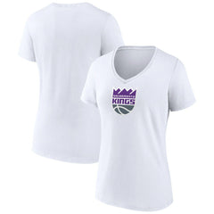 Sacramento Kings Women's Logo V-Neck T-Shirt sale