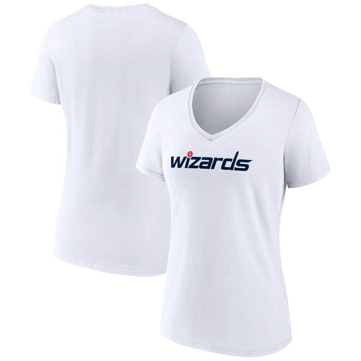 Washington Wizards Women's Wordmark V-Neck T-Shirt