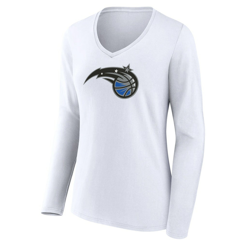Orlando Magic Women's Logo Long Sleeve V-Neck T-Shirt