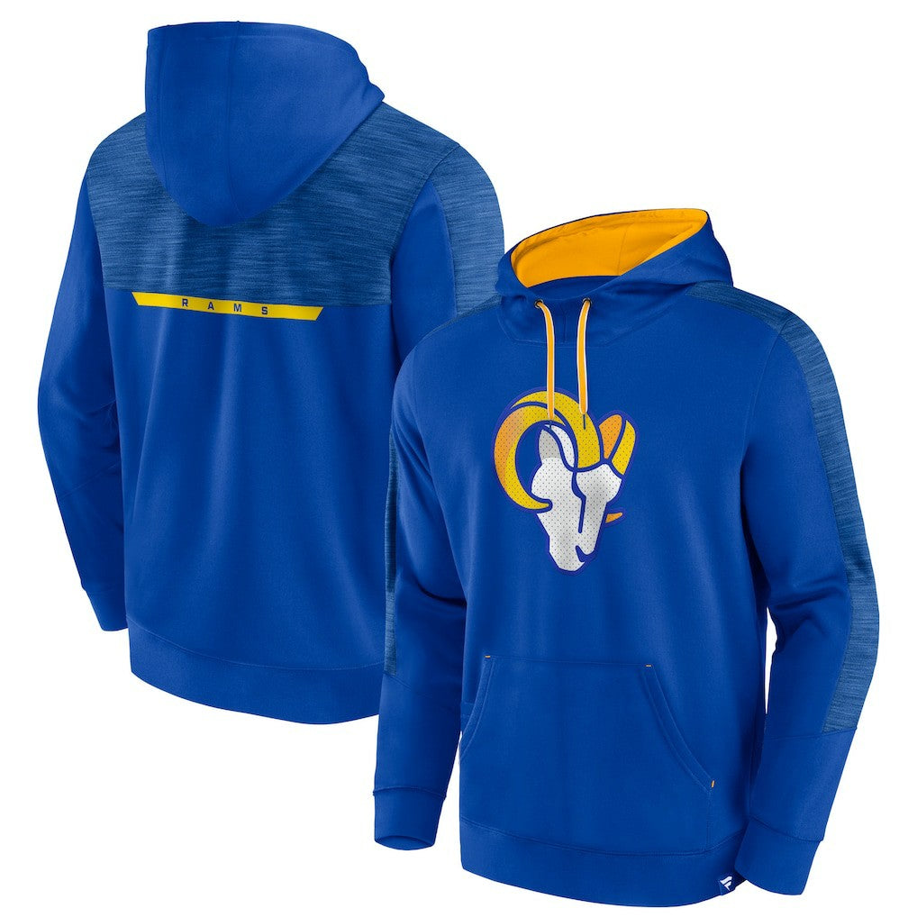Defender Evo Pullover Hoodie - Los Angeles Rams Hoodies