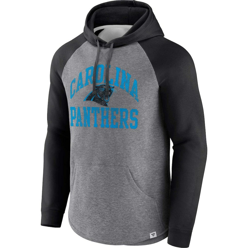Favorite Arch Raglan Pullover Hoodie - Carolina Panthers Hoodies