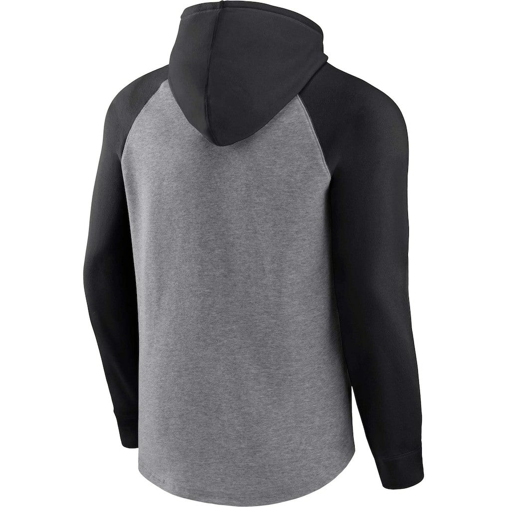 Favorite Arch Raglan Pullover Hoodie - Carolina Panthers Hoodies