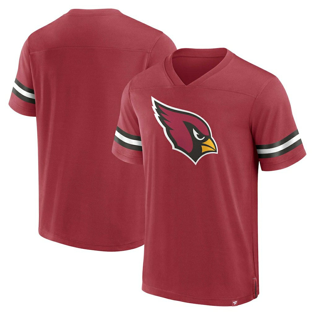 Jersey Tackle V-Neck T-Shirt - Arizona Cardinals T-shirts