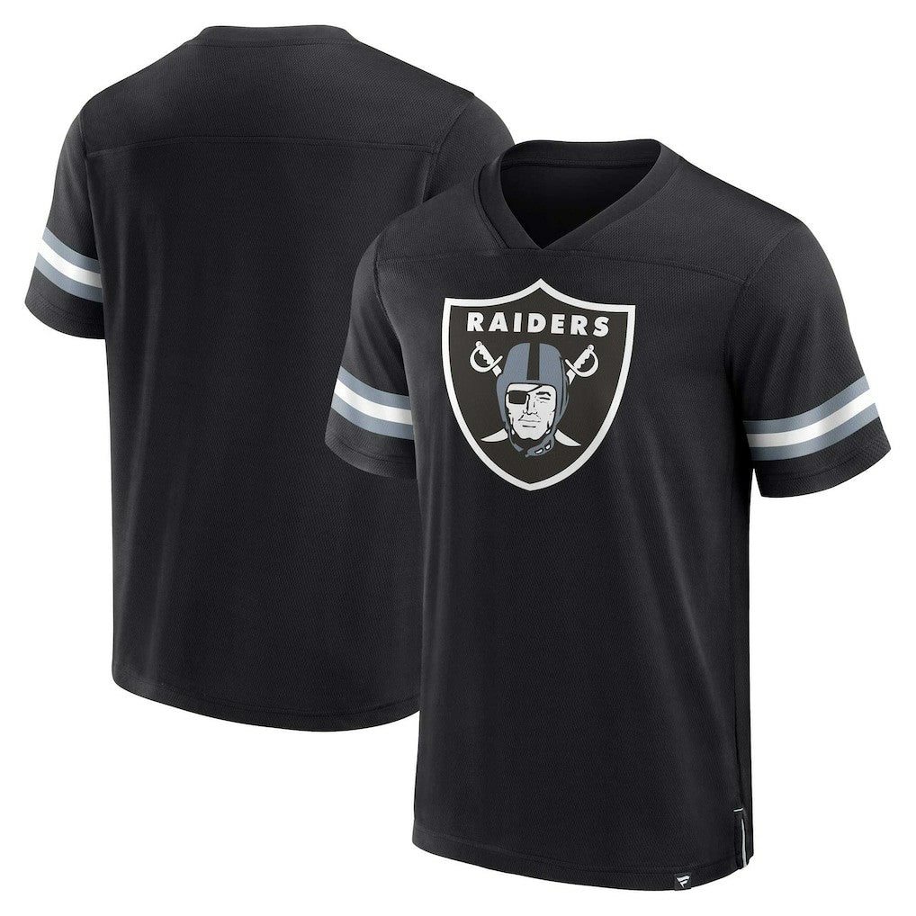 Jersey Tackle V-Neck T-Shirt - Las Vegas Raiders T-shirts