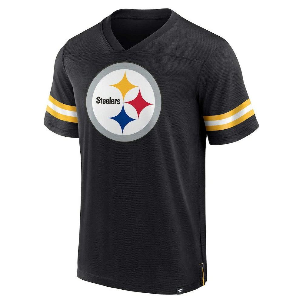 Jersey Tackle V-Neck T-Shirt - Pittsburgh Steelers T-shirts