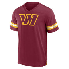 Jersey Tackle V-Neck T-Shirt - Washington Commanders T-shirts