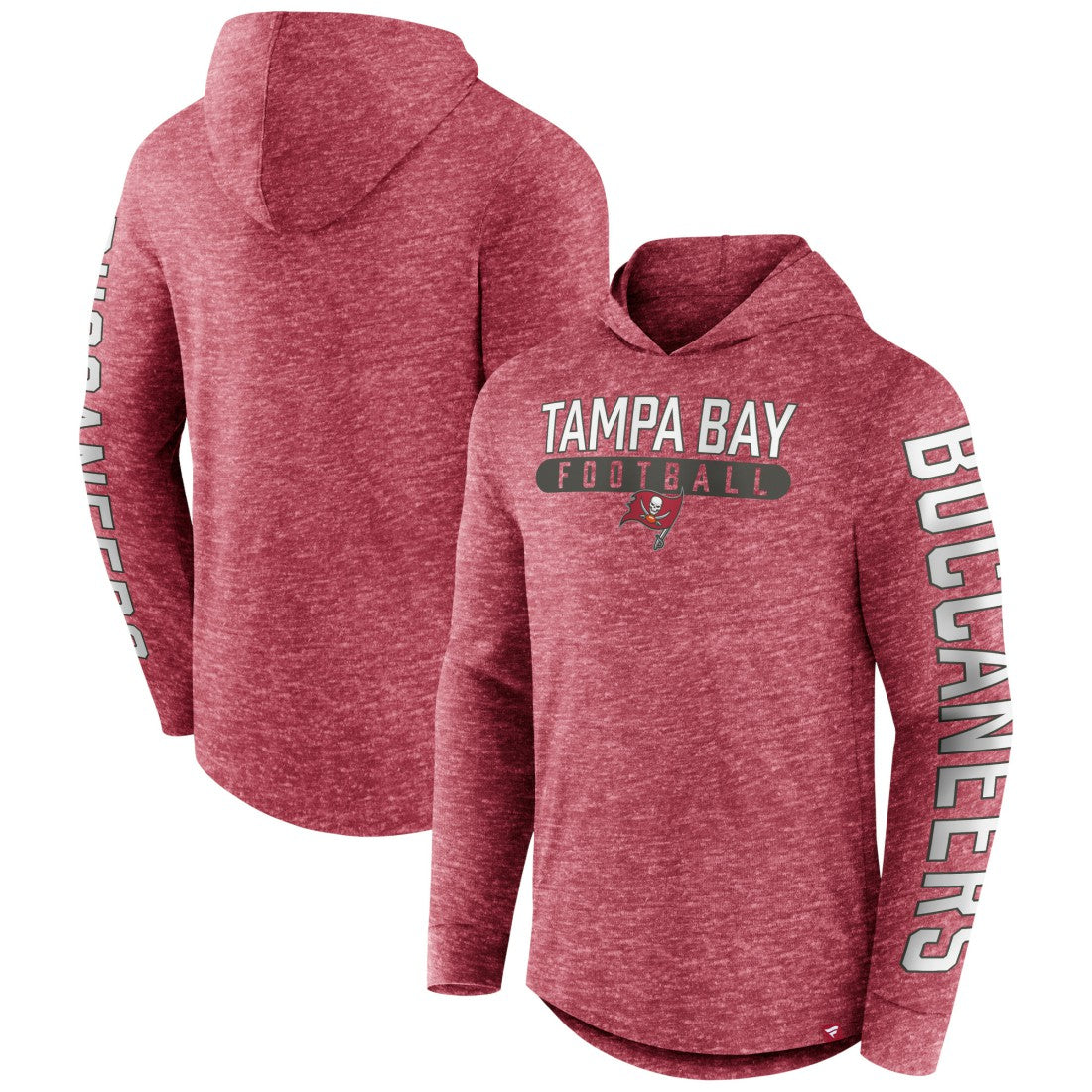 Pill Stack Long Sleeve Hoodie T-Shirt - Tampa Bay Buccaneers Hoodies