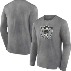 Washed Primary Long Sleeve T-Shirt - Las Vegas Raiders T-shirts