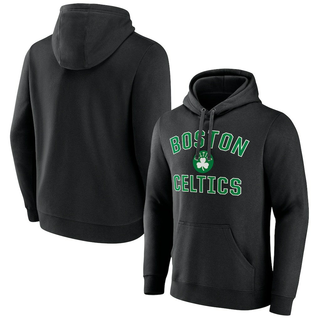 Black Victory Arch Pullover Hoodie