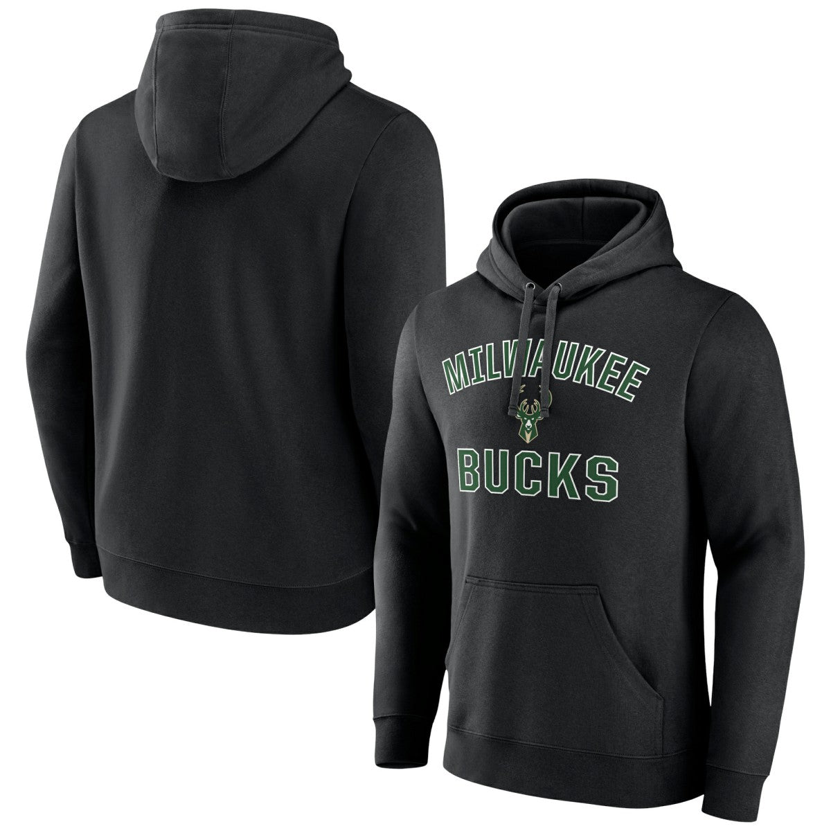 Black Victory Arch Pullover Hoodie