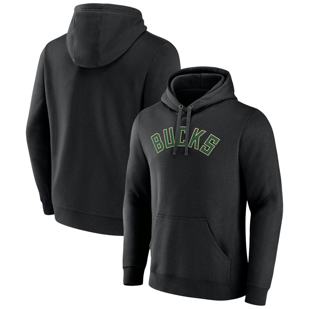 Milwaukee Bucks Wordmark Alternate Pullover Hoodie