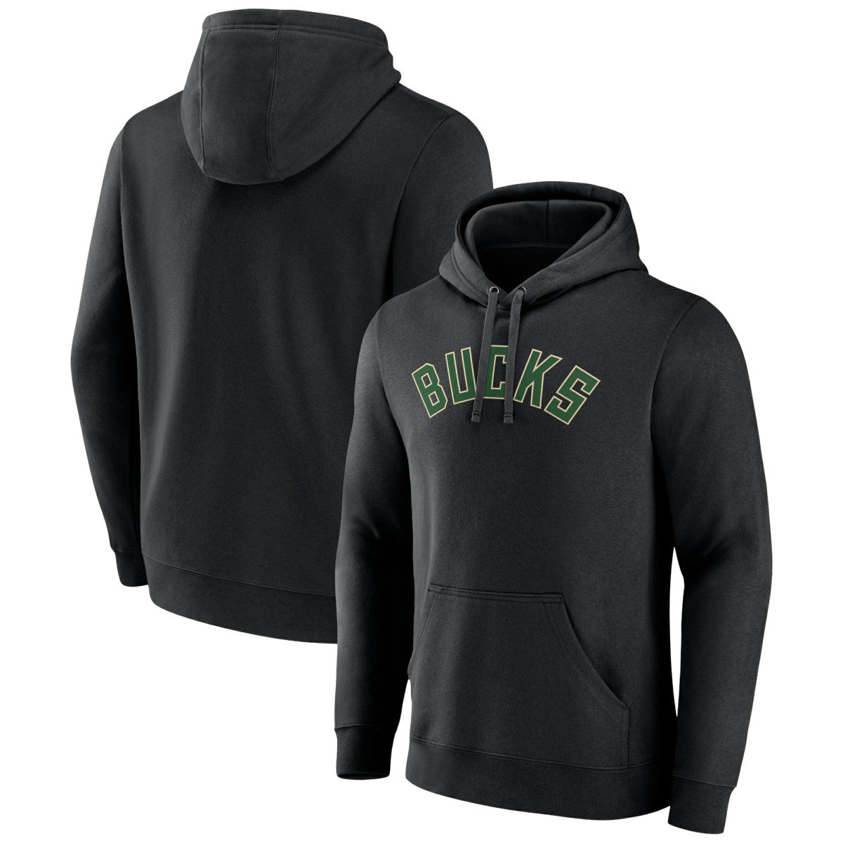 Milwaukee Bucks Wordmark Alternate Pullover Hoodie