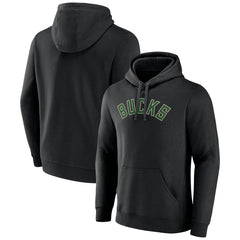 Milwaukee Bucks Wordmark Alternate Pullover Hoodie