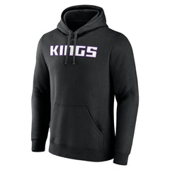 Sacramento Kings Wordmark Team Logo Pullover Hoodie