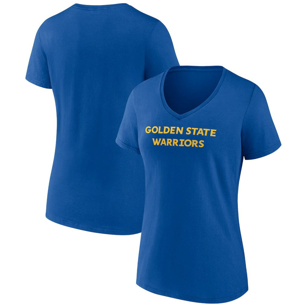 Golden State Warriors Women's Wordmark V-Neck T-Shirt sale
