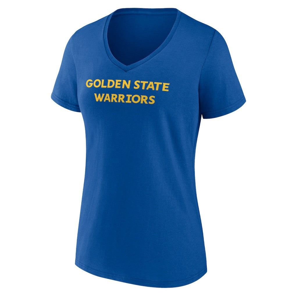 Golden State Warriors Women's Wordmark V-Neck T-Shirt sale