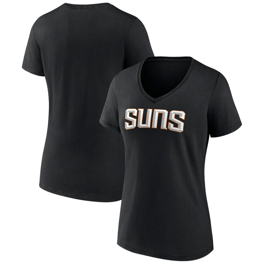 Phoenix Suns Women's Wordmark V-Neck T-Shirt