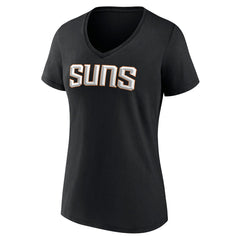Phoenix Suns Women's Wordmark V-Neck T-Shirt