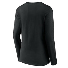 NHL San Jose Sharks Women's Team Logo Long Sleeve V-Neck T-Shirt