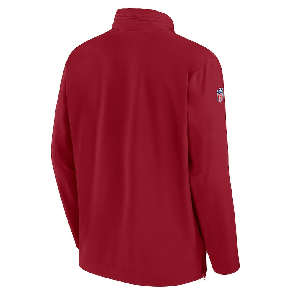 Sideline Coach Half-Zip Jacket - Arizona Cardinals Jackets