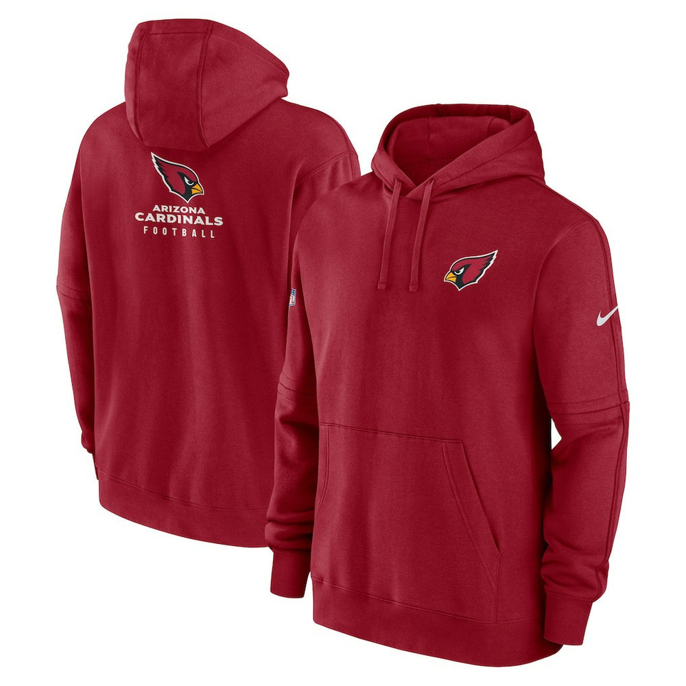 Sideline Club Fleece Pullover Hoodie - Arizona Cardinals Hoodies