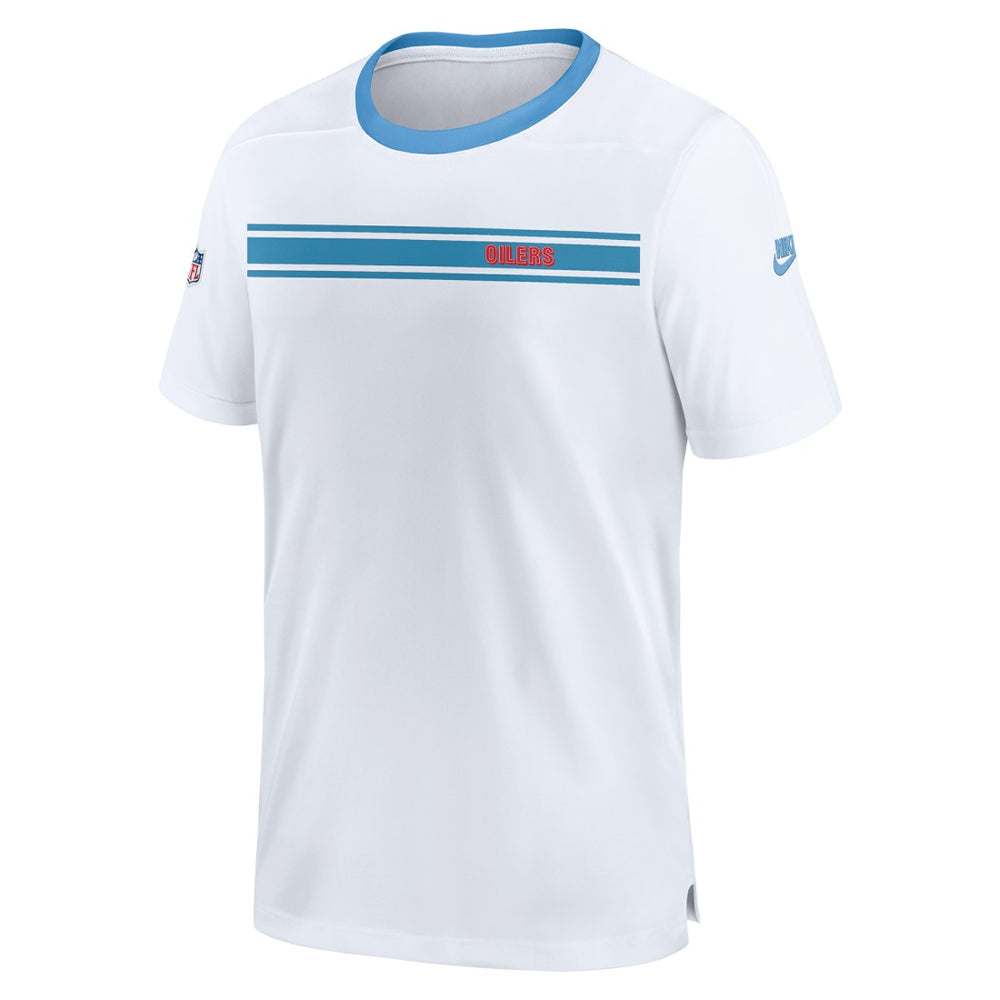 Oilers Throwback Sideline Coach Alternate Performance T-Shirt - Tennessee Titans T-shirts