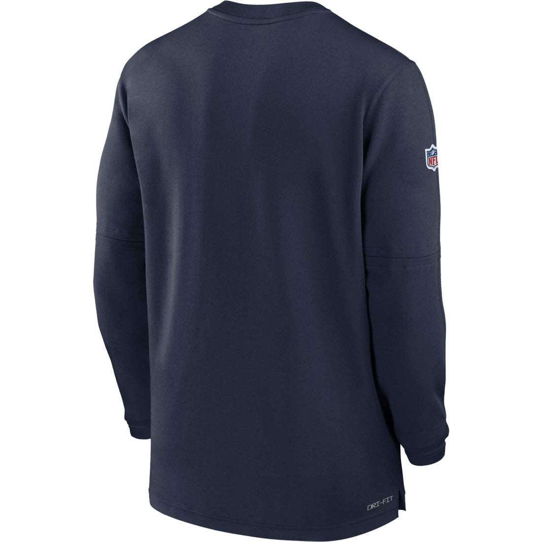 2023 Sideline Performance Long Sleeve Tri-Blend Quarter-Zip Top - Tennessee Titans Tops