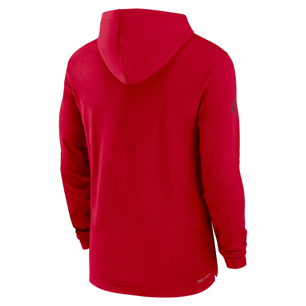 Sideline Performance Long Sleeve Hoodie T-Shirt - Tampa Bay Buccaneers Hoodies