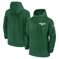 Sideline Half-Zip Hoodie - New York Jets Hoodies
