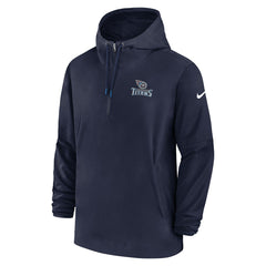 Sideline Half-Zip Hoodie - Tennessee Titans Hoodies
