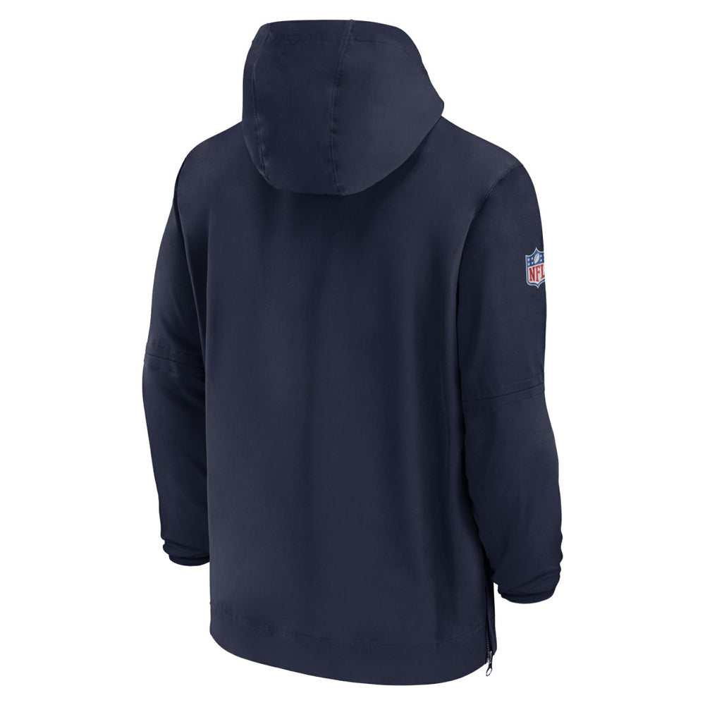 Sideline Half-Zip Hoodie - Tennessee Titans Hoodies