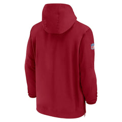 Sideline Half-Zip Hoodie - Arizona Cardinals Hoodies