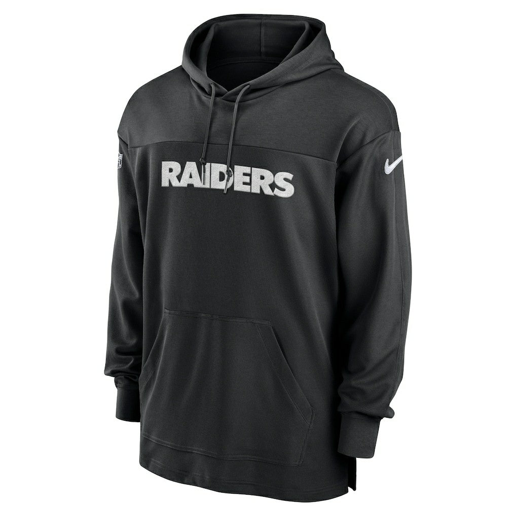 2023 Sideline Lightweight Performance Hooded Top - Las Vegas Raiders Tops